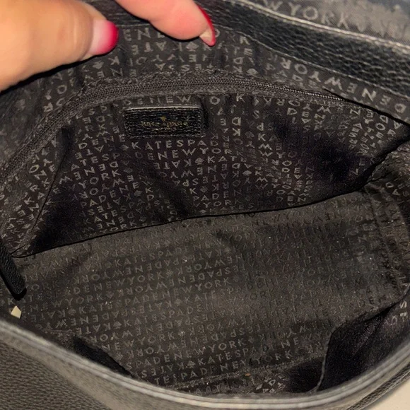 Kate Spade Black Crossbody Bag with Bow Accent - Picture 2 of 7